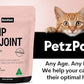 Hip and Joint Supplement for Cats - Glucosamine, Chondroitin, MSM for Joint Hip Care, Arthritis Pain Relief, Mobility Support, Cartilage Health, Inflammation Reduction - Senior Cat Support, 60 Scoops