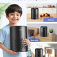 Air Purifiers for Bedroom Home, MOOKA HEPA Air Purifier for Home Pets with Fragrance Sponge for Smoke Dust Pollen Dander Odor, Small Air Purifier with Sleep Mode Night Light Timer, KJ067L, Black