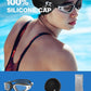 ZIONOR G1 Lite Swim Goggles with Swim Cap Comfortable Anti-fog Swimming Goggles Cap Set for Adult Men Women