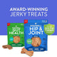 DOGSWELL Gut Health Mini Jerky Functional Dog Treats, Lamb 4 oz. Bag