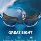 ZIONOR Swim Goggles, G1 MAX Polarized Anti-Fog Swimming Goggles for Men Women