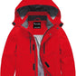 Pursky Boy's Waterproof Ski Jacket Kids Winter Snow Coats Fleece Raincoats Parka