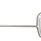 Sand Dipper Cat Poop Scooper & Chicken Poop Scooper - Rugged Big 6" Square Stainless Steel Long Handle for Home Kitty Litter Scoop & Farm Chicken Compatible Coop Scooper (Scoop)