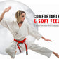 DXM SPORTS BJJ Jiu Jitsu Belt - Taekwondo Karate Belt - Martial Arts Uniform Ranking Judo Belt Double Stitched for Kids Adult