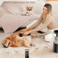 Dog Grooming Vacuum, 4.5L Extra-Large Dust Cup Dog Grooming Kit, 14000Pa High-Suction Pet Groomer with Clippers, Low-Noise All-in-One Shedding Control Set for Home Use