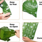 Best Pet Supplies Poop Bags for Dogs, 50% Post-Consumer Recycled Content dog waste bags on rolls, fits all poop bag holders for leashes - 150 Count, Green, Unscented