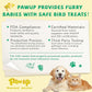 Cod Skin Dog Treats with Duck Dog Snacks High Protein and Omega-3, Natural Dog Chews w/Taurine, 12.5 oz