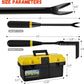7 - Piece Gardening Tools Set, Stainless Steel Gardening Tools, Heavy - duty Hand Gardening Tools with a Toolbox, Suitable for Gardening Planting and Weeding, Gardening Gifts for Women and Men
