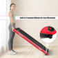 GYMAX Walking Pad, 2.25HP Foldable Treadmill with Smart App & Remote Control, Bluetooth LED Monitor, Small Spaces Compact Running Machine, Folding Portable Under Desk Treadmill for Home Office