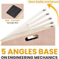 Slant Board for Calf Stretching, Portable Wooden Calf Stretcher - Adjustable Incline Board for Knees Ankle Heel Feet Leg