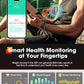 Smart Watches for Men, Bluetooth Call Military Smart Watch, Waterproof Fitness Tracker with Heart Rate/Blood Oxygen/Sleep Monitor/124 Sports Modes, Tactical Watch for Android Phones & iPhone (Black)