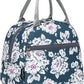 FlowFly Insulated Lunch Cooler Bag - Tote Bag Organizer for Women/Men, Plum