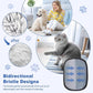 3Pcs Pet Hair Removal Gloves, Reusable Electrostatic Pet Hair Removal Gloves,Upgraded Animal Fur Removal Tool for Cats & Dogs