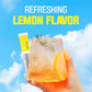 TEAZEN Lemon Kombucha Tea, Hydration Drink Mix, Sugar Free, Live Probiotics & Prebiotics, 10 Sticks, 1.76oz