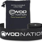 WOD Nation Muscle Floss Bands Recovery Band for Tack and Flossing Sore Muscles and Increasing Mobility : Stretch Band Includes Carrying Case