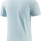Mens Seamless Workout T-Shirts Lightweight Moisture Wicking Running Hiking Camping Tennis Pickleball Shirts for Men
