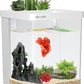 Smart Betta Fish Tank 1.5 Gallon Aquarium kit self Cleaning, Filter LED Light, Water Pump