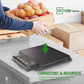 150lbs Commercial Scale Digital Receiving Scale with Anti-Slip Aluminum Platform, High Accuracy Food Scale with Hold/Tare/Auto-Off, Kitchen Scale with LCD Display for Restaurant/Cater
