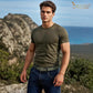 JASGOOD Nylon Canvas Breathable Military Tactical Men Waist Belt With Plastic Buckle