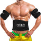Roll & Fit Waist and Arm Trimmer for Women and Men – Back Support, Lightweight Sauna Sweat Belt and Arm Bands for Fat Burn