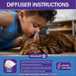 6 Pack Cat Calming Diffuser Refills - Cat Pheromones Calming Diffuser Refill Relieve Anxiety & Stress 6 Month Supply, Cat Pheromone Diffuser Refills (Fits All Common Diffuser Heads)