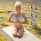 Foldable Yoga Mat 12mm Extra Thick Joint Protection,Portable Design for Travel/Pilates/Board/Camping,Environmental Sports Mat Non-Slip Gym Mat,Odorless POE Material