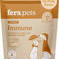 Fera Pets Immune Goat Milk for Dogs & Cats with Colostrum, Organic Turkey Tail Mushroom, & Probiotics - Improves Immune Response - for Picky Eaters - Powder - 60 TSP