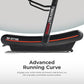 Sunny Health & Fitness Premium Manual Treadmill – Non-Motorized, Heavy-Duty, Commercial-Grade, Adjustable Handlebar, for Endurance Training, Optional 8-Level Magnetic Assistance & Free SunnyFit App