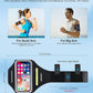 Running Armband [3D Design] with Key Pouch, Running Phone Holder for iPhone 16 15 14 13 12 11 Pro Max Plus, Samsung S25 S24 S23 S22 [Up to 6.9 Inch], Gym Workouts Sports Arm Band with Card Holder