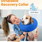 Supet Inflatable Dog Cone for Dogs to Stop Licking, Dog Neck Donut Collar Recovery E Collar to Stop Licking, Soft Pet Cone for Small Medium Large Dogs