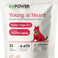 K9 Power Young at Heart Senior Dog Multivitamin 1 lb – Advanced Supplement for Seniors – Supports Brain, Heart, Vision, Joint Health, and Mobility