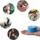 9 Pack 1" x 5 Yards Self Adhesive Bandage Wrap Self Stick Wrap for Ankle, Wrist, Finger, Sports, Breathable Cohesive Vet Tape for Pets (Light Blue)