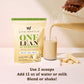 VitaHustle ONE Superfood Lean Protein Powder, All-in-One Nutrition Shake, 10g Plant Protein, Multivitamins, Ashwagandha, Low Calorie, Postbiotics, 15 Servings