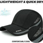CLAPE Outdoor Sun Visor Hats Lightweight Waterproof Breathable Sports Hat UPF50+ Ultra Thin Cooling Baseball Hats