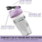 HELIMIX 1.5 Vortex Blender Shaker Bottle Holds Upto 20oz | No Blending Ball or Whisk | USA Made | Portable Pre Workout Whey Protein Drink Shaker Cup | Mixes Cocktails Smoothies Shakes | Top Rack Safe