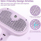 3 in 1 Cat Steam Brush, Pet Spray Hair Removal Comb for Shedding & Grooming, Water Brush for Cats Dogs Small Animals Long Short Haired with One-Click Release Button(Purple)