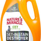 Nature’s Miracle Set-In Stain Destroyer, 1 Gallon, For Cat Messes, Oxy Formula With Orange Scent