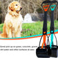 2-Piece Pooper Scooper for Large Medium & Small Dogs Heavy Duty,Long Handled Dog Poop Scooper for Grass,Durable Dog Poop Pick Up Tool