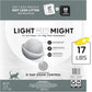 Purina Tidy Cats LightWeight 4-In-1 Strength Multi-Cat, Odor control, Clumping, 99.9 Percent Dust Free Cat Litter - 17 lb. Box