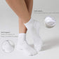 CelerSport 6 Pack Men's Ankle Socks with Cushion, Sport Athletic Running Socks