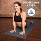Youphoria Yoga Microfiber Non-Slip Towel - Hot Yoga Mat Towel for Enhanced Grip and Sweat Absorption