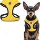 BINGPET No Pull Dog Harness,Soft Mesh Breathable All Weather Vest Harness,Safety Protection Design Durable Adjustable Step-in Easy Walk Dog Harness for Small Medium Large Dogs(Yellow,S)