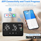 Smart Blood Pressure Monitor for Home Use, Bluetooth Upper Arm BP Machine with Large Cuff 8.66-16.54”, Accurate Digital Monitors 2x199 Readout, 6.89 inch Backlit LED Screen, Work with APP
