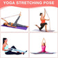 Elastic Yoga Stretching Strap with Loops, CEILIWEN Stretch Straps For Physical Therapy, Pilates Stretch Band, Elastic Exercise Bands, Leg Stretching Strap, Stretch Resistance Bands For Exercise