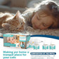 Cat Calming Diffuser, Cat Pheromones Calming Diffuser with 2 Diffuser + 4 Refill 48ml, 6-in-1 Cat Anxiety Relief Cat Pheromone Diffuser Kit 120 Days, Pheromone Diffuser to Calm Cats