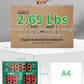 Basketball Digital Scoreboard with Remote,Battery Powered Portable Tabletop Electronic Scoreboard with 75dB Buzzer,Countdown Timer & Score for Games