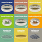 Slow Feeder Dog Bowl for Large Dogs with Non-Slip Base - Adjustable Speed Design, Removable Puzzle Inserts & Dishwasher Safe, Green