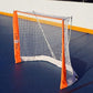 Bownet Portable Street Hockey Net with Padded Posts, Ground Frame, and Carrying Bag (4'6" x 3'6")