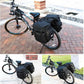 ZTZ Bike Bags for Bicycles Rear Rack, Waterproof Rear Bike Rack Bag with Rain Cover and Reflective Trim
