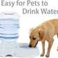 Pet Water Dispenser Station for Large Dogs and Cats,3 Gallon/11L Gravity Automatic Feeder, Cat Dog Water Fountain, Dog Water Bowl Dispenser,Large Breed Dog Drinking Fountain
